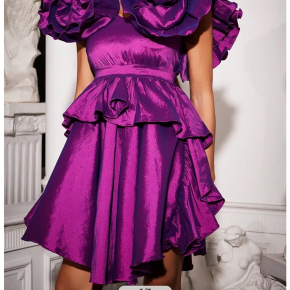 PURPLE DRESS - Picture 5 of 7